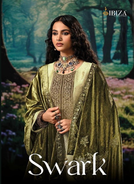 Swark By Ibiza Ziraf Silk Designer Salwar Suits Wholesale Market In Surat
